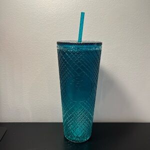 Starbucks Icy Blue Ombré Studded Tumbler 24oz